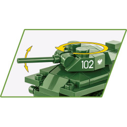 Historical Collection World War II 3088 COBI T-34/76 Tank 101 bricks