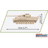Historical Collection World War II 3099 COBI Panzer v Panther Tank 126 bricks