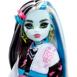 Monster High Doll Frankie Stein and Pet Dog Posable Fashion Doll