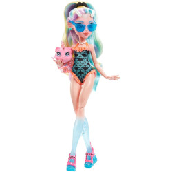 Monster High Doll Lagoona Blue and Pet Piranha Posable Fashion Doll
