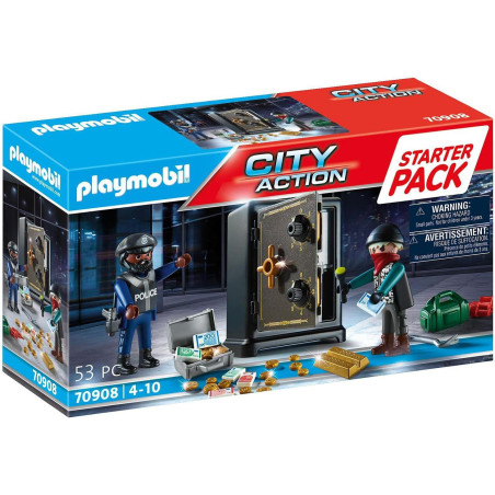 Playmobil 70908 City Action Starter Pack Police Bank Robbery