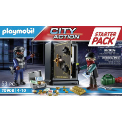 Playmobil 70908 City Action Starter Pack Police Bank Robbery