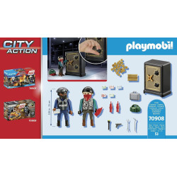 Playmobil 70908 City Action Starter Pack Police Bank Robbery