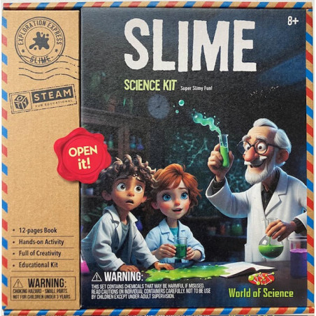 World of Science Slime Science Educational Kit