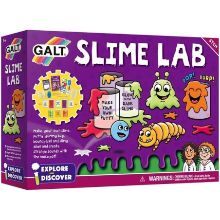 Galt Slime Lab Explore and Discover STEM Craft and Science Set for Kids