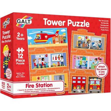 Galt Toys Tower Jigsaw Puzzle - Fire Station