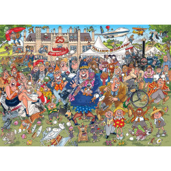 Wasgij Original 40 Garden Party! 25th Anniversary 1000 Piece Jigsaw Puzzle