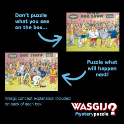 Wasgij Retro Mystery 8 The Final Hurdle - 1000 Piece Jigsaw Puzzle