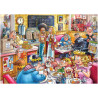 Wasgij Retro Mystery Destiny 27 Café to Latte! - 1000 Piece Jigsaw Puzzle