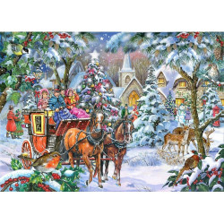 The House of Puzzles - Coach Party Jigsaw - 1000 Piece Jigsaw Puzzle