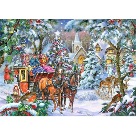 The House of Puzzles - Coach Party Jigsaw - 1000 Piece Jigsaw Puzzle