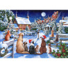 The House of Puzzles - No.19 - Santa Paws - 1000 Piece Jigsaw Puzzle