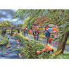 The House of Puzzles - Wind at the Willows - 1000 Piece Jigsaw Puzzle