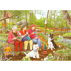 The House of Puzzles - Time for a Cuppa - 1000 Piece Jigsaw Puzzle