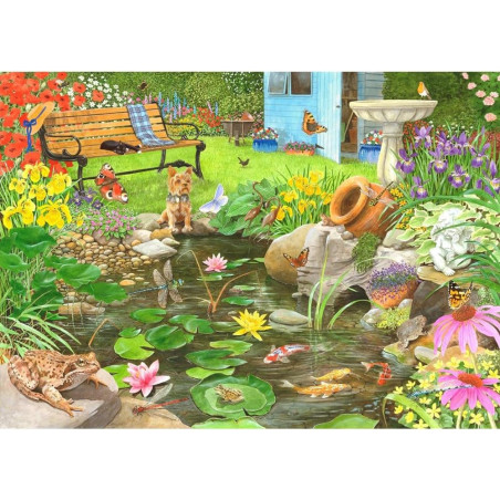 The House of Puzzles - Lily Pond - 1000 Piece Jigsaw Puzzle