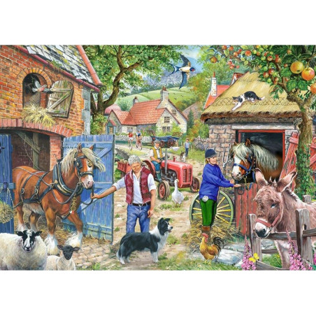 The House of Puzzles - Appletree Lane - 1000 Piece Jigsaw Puzzle