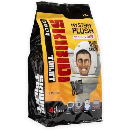 Skibidi Toilet Mystery Surprise  Collector Plush Assortment Series 1