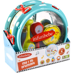 Infunbebe Baby My 1st Drumset KandyToys