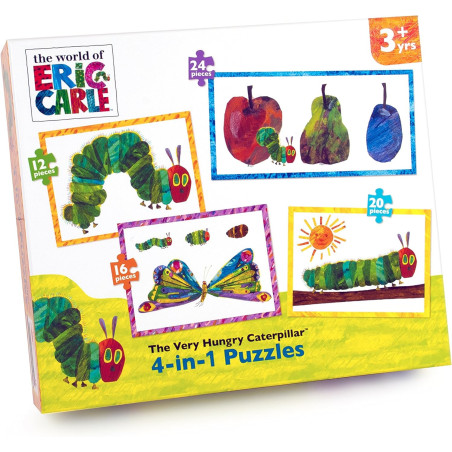 The Very Hungry Caterpillar 4-in-1 Puzzle Set