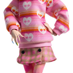 Monster High Wednesday Posable Fashion Doll and Accessories, Enid Sinclair Collectible