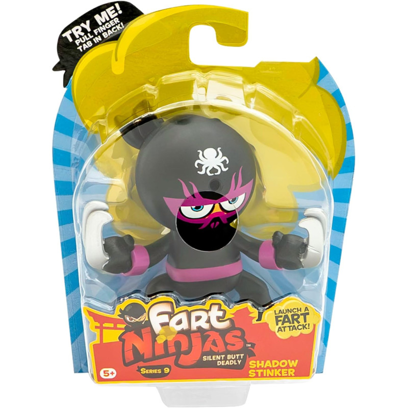 Fart Ninjas Shadow Stinker Series 9 Collectible Figures