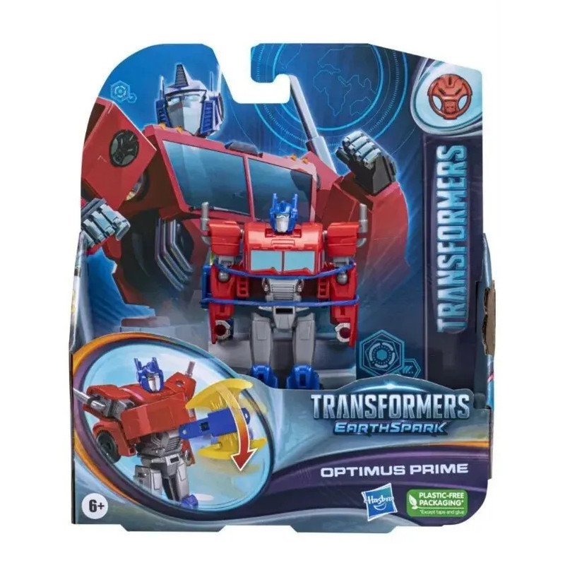 Transformers Optimus Prime Warrior EarthSpark 5” Action Figure