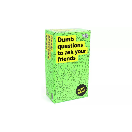 Dumb Questions to ask your Friends Family Party Board Game