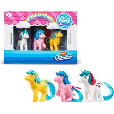 My Little Pony Mini Classics 2" Collectible Generation 1 Figures Set