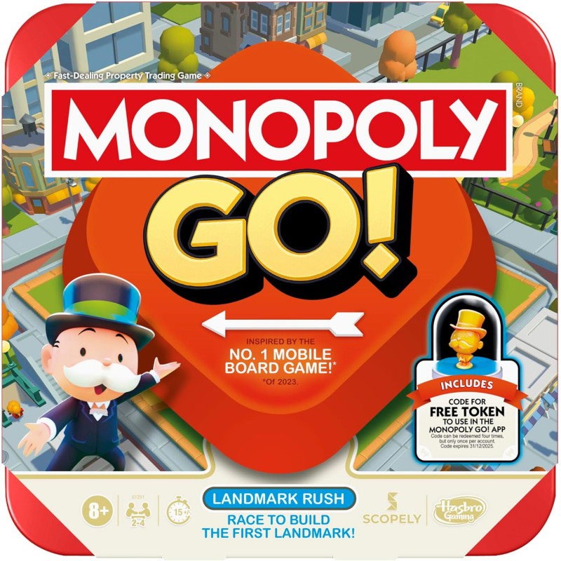 Hasbro Monopoly GO! Board Game