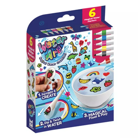 Water Art Magical Water Markers - 6 Pen Pack
