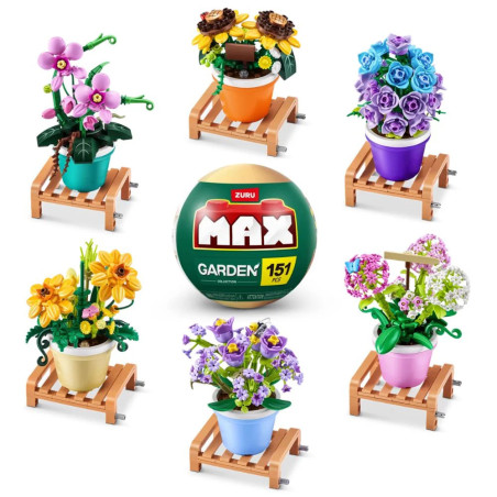 MAX Premium Garden Collection Building Bricks by ZURU – Assortment