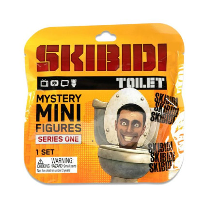 Skibidi Toilet Mystery Surprise  Collector Mini Figure Assortment Series 1