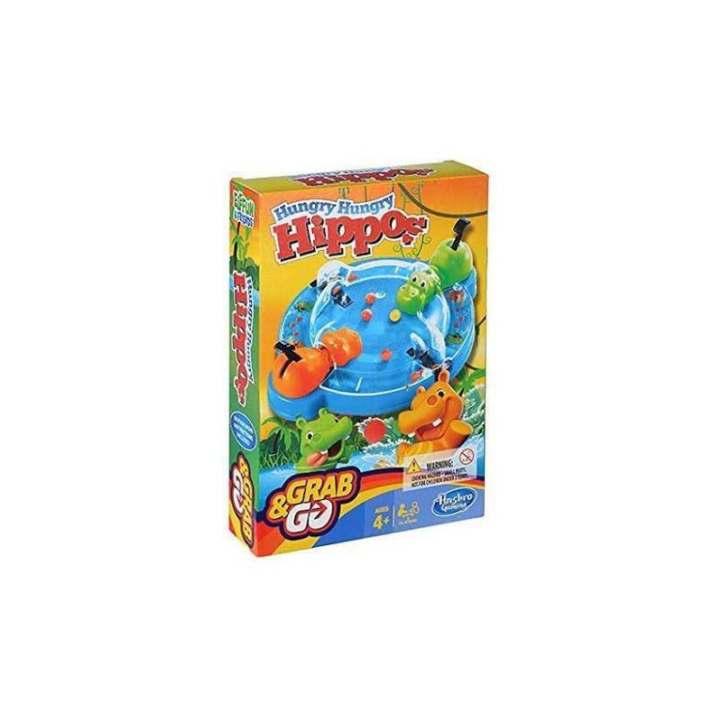 Hasbro Travel Hungry Hippos Grab & Go