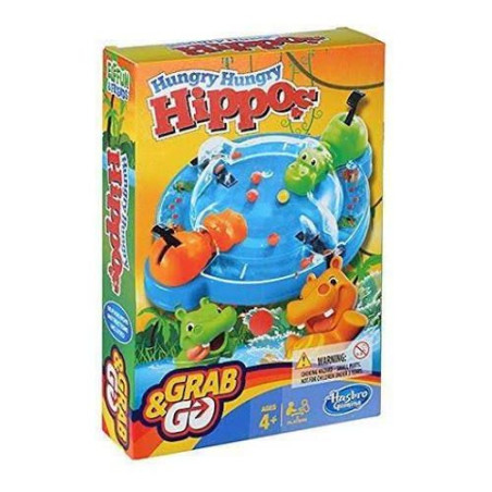 Hasbro Travel Hungry Hippos Grab & Go