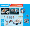 Playmobil 71597 Action Heroes 50: Police Money Transporter