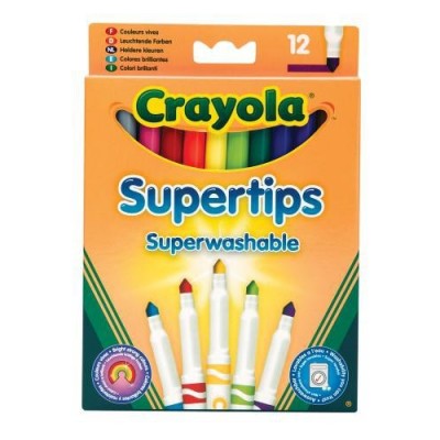 crayola 12 Bright Supertips