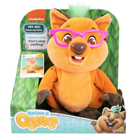 Quinn B. Quokka Animagic Interactive Singing and Dancing Plush Toy