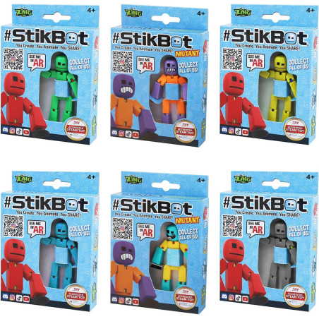Zing StikBot Single Figure Pack Assortment