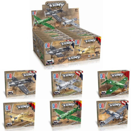 WWII Fighter Plane Kits Assortment