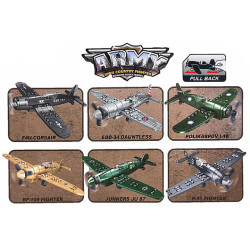 WWII Fighter Plane Kits Assortment