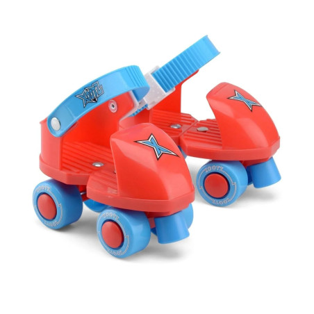 Xootz Adjustable Foot Base Trainer Roller Skates Red 5C-11C