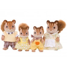 Sylvanian Families Walnut Squirrel Family 4172