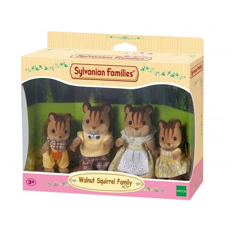 Sylvanian Families Walnut Squirrel Family 4172
