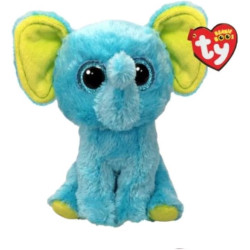 TY Trunkles the Blue Elephant - Beanie Boos Soft Plush Toy