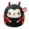 TY Lucy Ladybug Squishy Beanies  Medium Soft Plush Toy