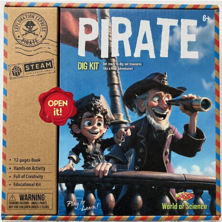 World of Science Pirate Dig Kit