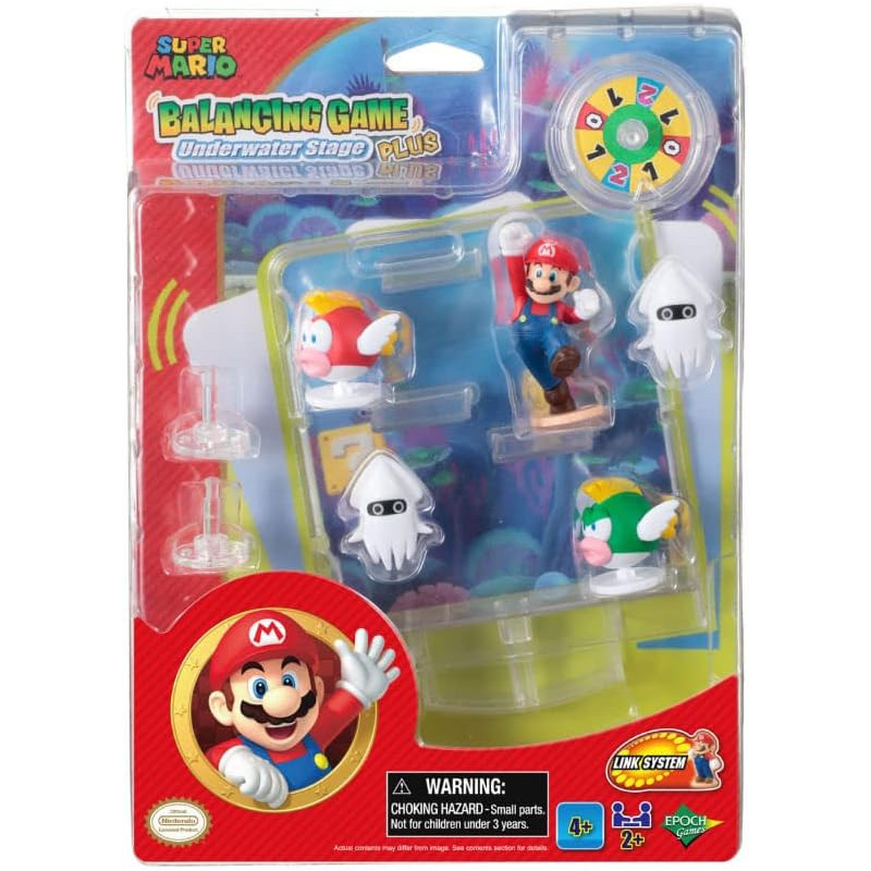 Super Mario Balancing Game Plus Underwater Stage