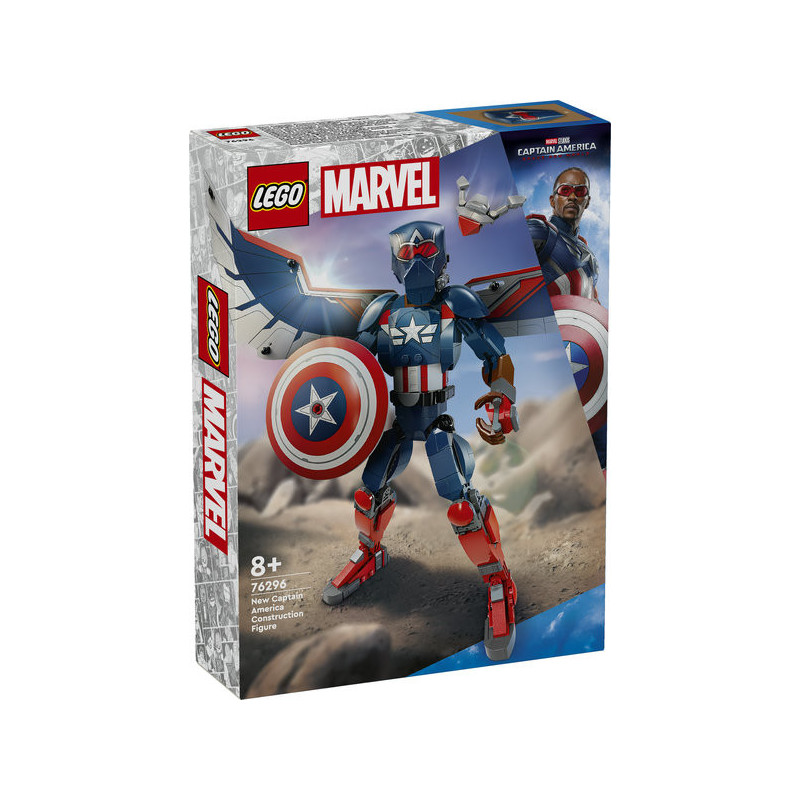 LEGO Marvel New Captain America Construction Figure 76296 LEGO Marvel New Captain America Construction Figure 76296