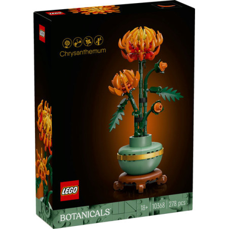 LEGO Icons Chrysanthemum Faux Flower Set for Adults 10368