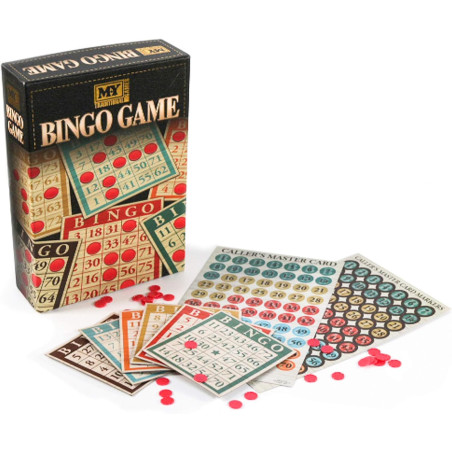 M.Y Traditional Games Bingo Game Family Fun Game
